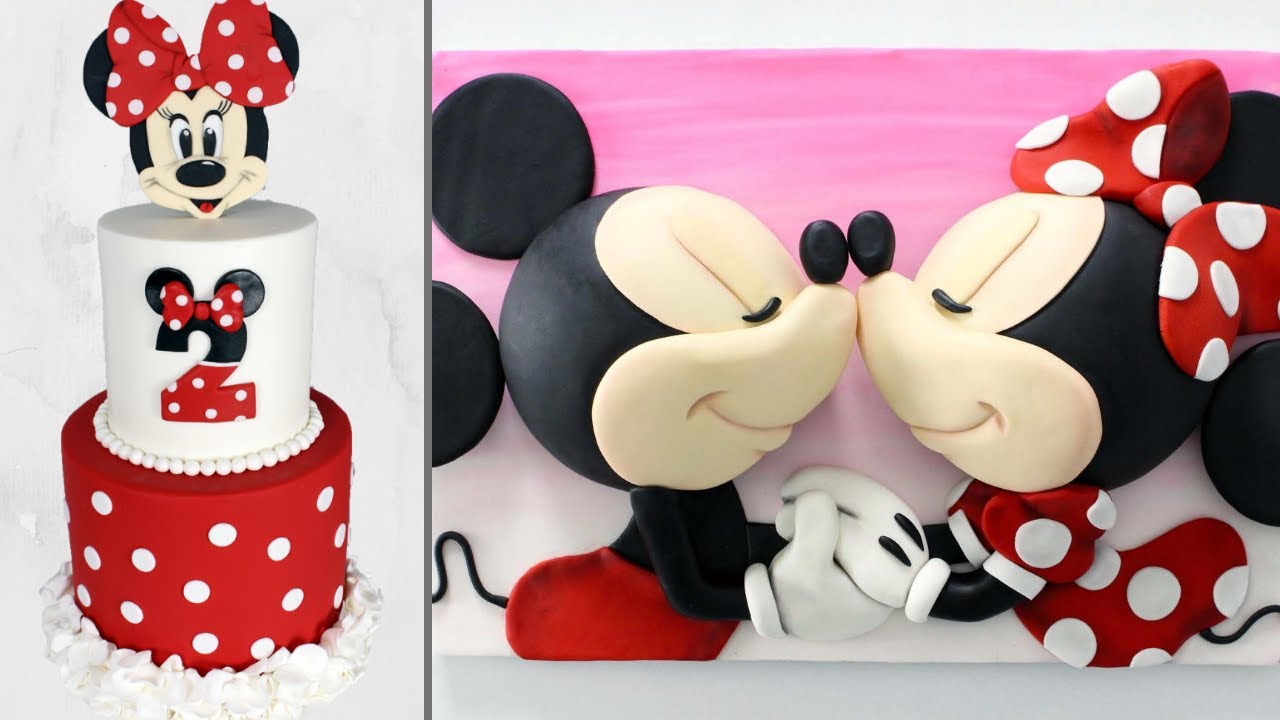 Disney Minnie and Mickey Mouse CAKES! | Satisfying Cake Decorating Ideas 2020
