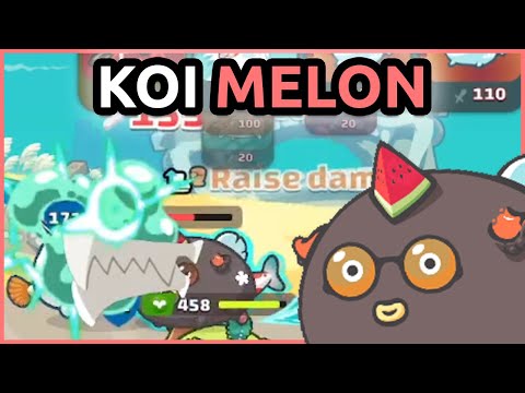 Melon Aqua Koi! - 2882 MMR Off-season Gameplay | Axie Infinity