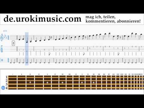 Mandoline Tutorial Justin Bieber - Sorry Noten Lernen Teil#1 um-i995