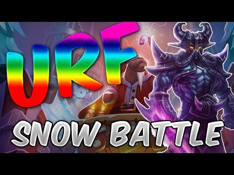 URF IS BACK - SNOW BATTLE ARURF 2017 - KASSADIN FULL AP ULTRA RAPID FIRE 2017