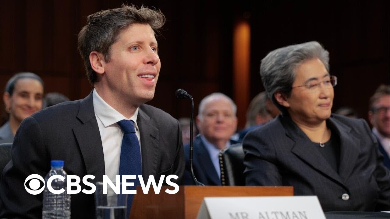 Watch: OpenAI CEO Sam Altman, other executives give opening statements at Senate AI hearing