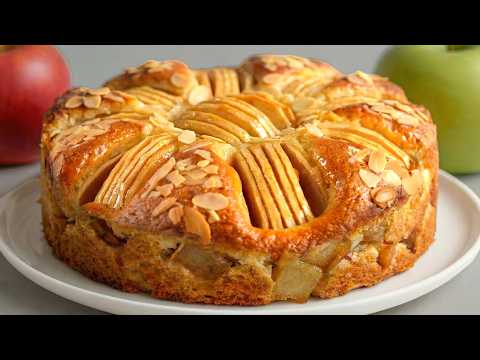 The simplest Italian apple cake that delights the world! 🍎🍏