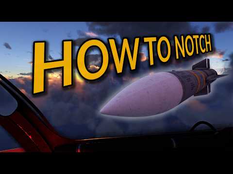How to NOTCH ANY FOX-3 - Active Radar Homing Missiles in War Thunder Guide (2024)