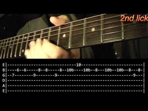 Ac/dc Shook Me All Night Long Solo Tab