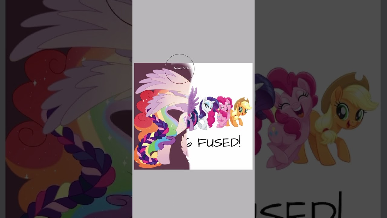 Mane 6 Fusion! #mlpfusion #mlpredesign #mane6p #mlpmane6 #mlpmane6fusion #mlpfusion #alicorn
