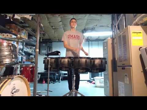 Dillon Pinard UMass Drumline Audition 2018