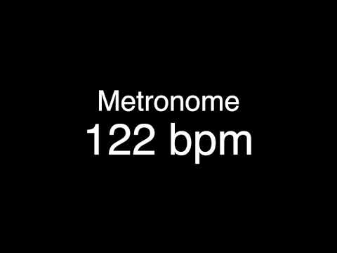 122 bpm Metronome