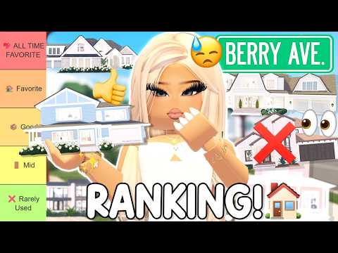 RANKING *EVERY SINGLE HOUSE* IN BERRY AVENUE!