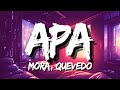Mora, Quevedo - APA (Letra,Lyrics)