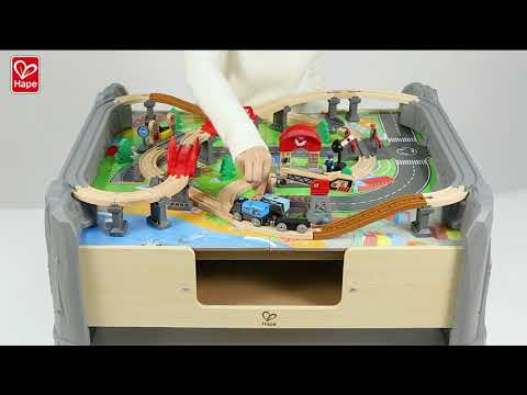 hape train table