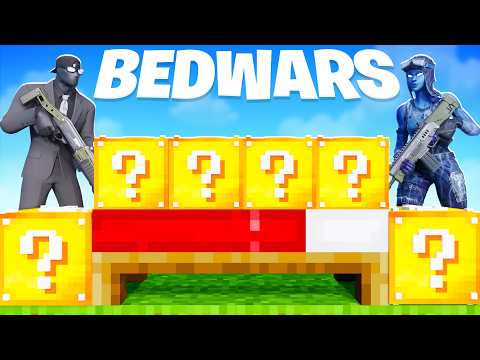 Lucky Block Bedwars!
