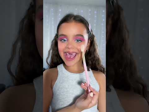 Barbie & Ken Transformation | Makeup By 6 Year Old Kassie