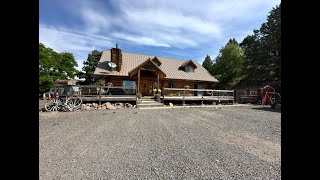 Log home with Strawberry Mtn. Views, 3.94 Acres 741 N. Washington St. Prairie City, Or 97869