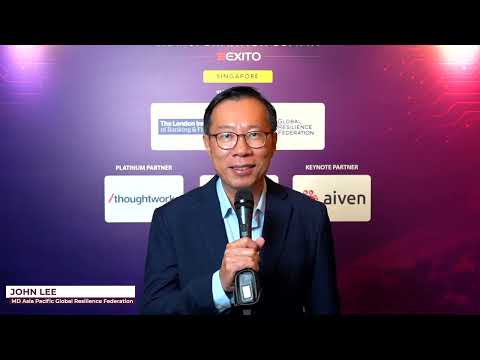 Testimonial | John Lee | Global Resilience Federation | DTS Singapore 2023