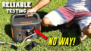 REAL & UNBIASED Testing For The Jackery Explorer 1500 Power Station - FULL TESTING!