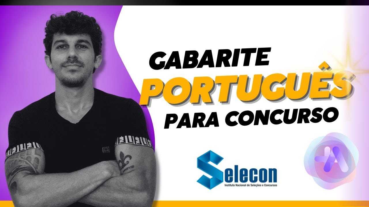 Gabarite Português para concurso do Instituto Selecon
