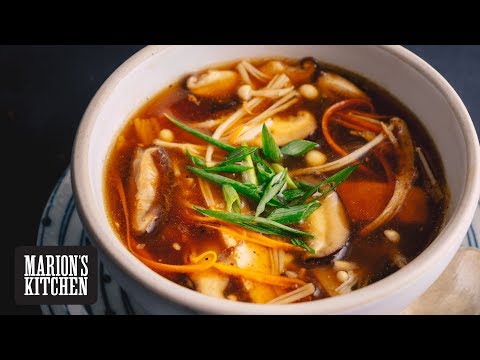 10-minute Hot & Sour Soup - Marion's Kitchen