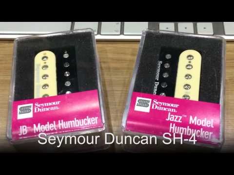 Gibson Burstbucker Pro vs. Seymour Duncan SH-4