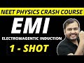 ELECTROMAGNETIC INDUCTION EMI In One Shot All Concepts PYQs NEET Physics Crash Course