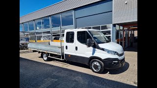 IVECO Daily 35C18 3.0D DC 6 zits Open laadbak 4.10m EURO 6 flatbed truck < 3.5t for sale - Image 4 | Autoline ZW IVECO Daily 35C18 3.0D DC 6 zits Open laadbak 4.10m EURO 6 flatbed truck < 3.5t | Image 4 - Autoline
