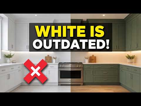 Your All-White Kitchen Cabinets Are Aging You — Here's What to Paint Instead