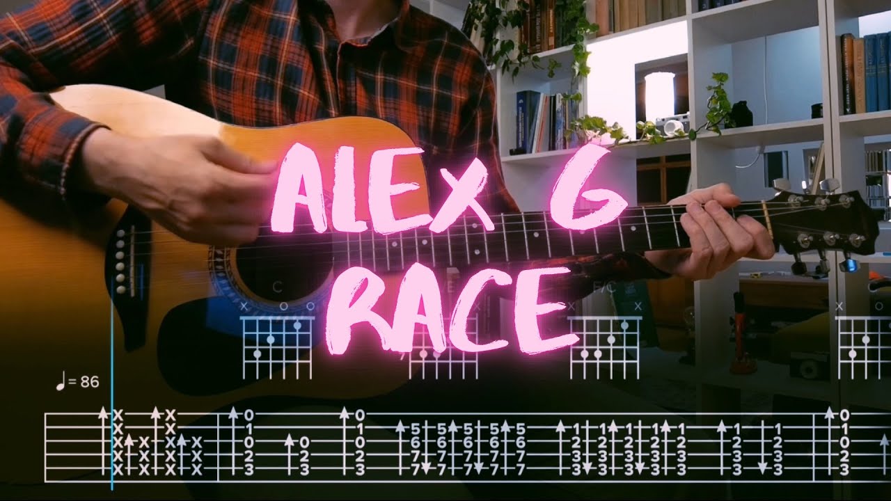 Race Alex G Сover / Guitar Tab / Lesson / Tutorial