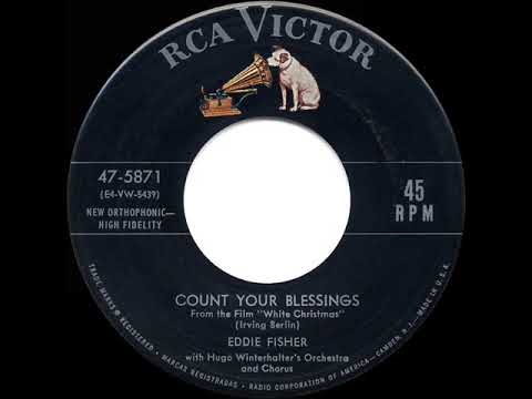 1954 OSCAR-NOMINATED SONG: Count Your Blessings (Instead Of Sheep) - Eddie Fisher