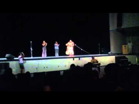 Aretha Franklin sings r e s p e c t, at Lyman highschool