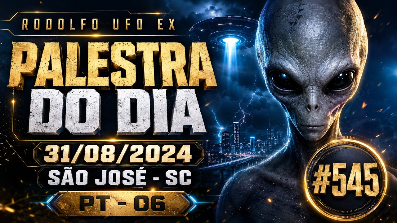#545 RODOLFO _ UFO EX - PALESTRA DO DIA 31/08/2024 / SÃO JOSÉ - SC  PT - 06