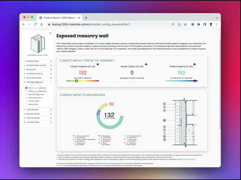 DOT Tool by 2050 Materials