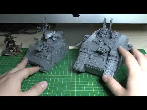Warhammer World Exclusive - Space Marine Command Tanks - Unboxing & Review (WH40K)