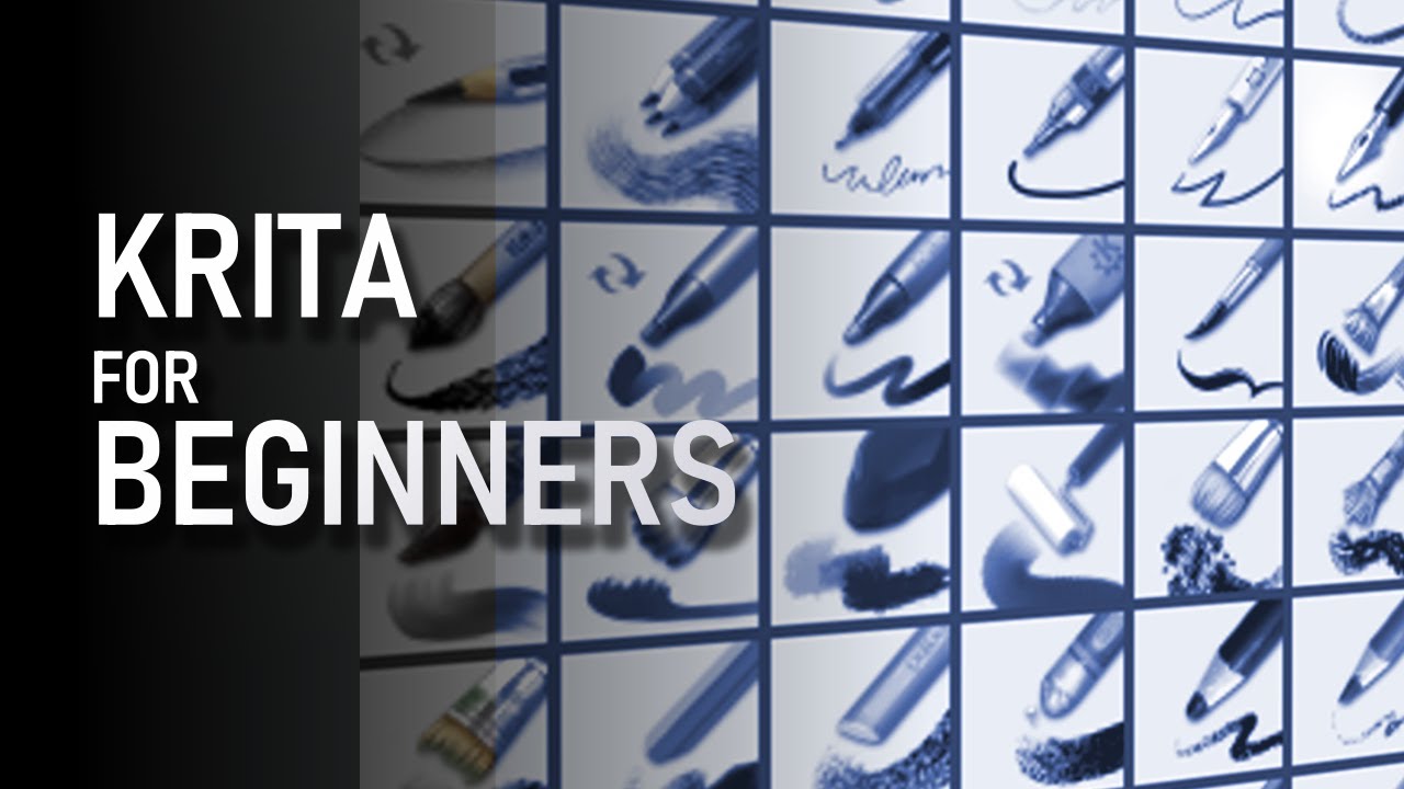 Complete KRITA tutorial AND Digital Painting Basics