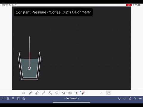 9: Constant pressure (coffee cup) calorimetry