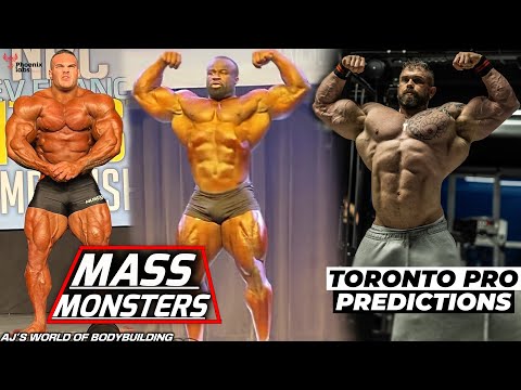 Toronto pro predictions / Samson Dauda 325 pounds and Nick Walker Guest Posing 🔥/ Olympia 2024  News