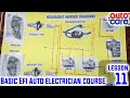 Headlight Wiring Diagram Basic EFI Auto Electrician Course Lesson11 Auto Care