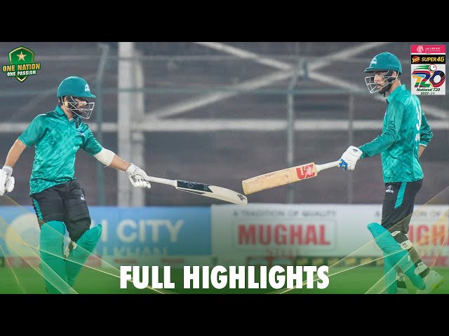 Full Highlights | Rawalpindi vs Abbottabad | Match 7 | National T20 2023-24 | PCB | M1W1L