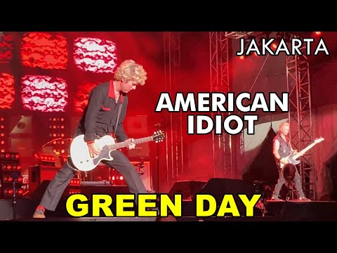 AMERICAN IDIOT - GREEN DAY Live in Jakarta 2025