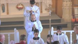 Faith of Our Fathers at a Traditionalist Catholic Service.