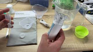 Inhalationsgerät NIKYPJ Bedienungsanleitung - Tragbares Inhalationsgerät desinfizieren Anleitung