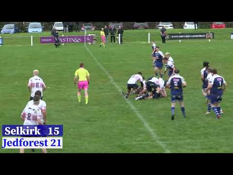 Selkirk v Jedforest highlights 16.09.23
