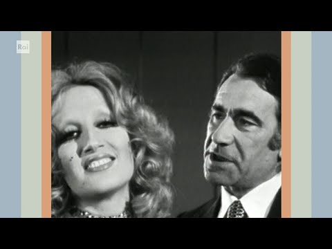 Mina e Alberto Lupo cantano "Parole Parole" nel 1972