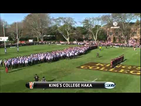 Kings College vs Auckland Grammar haka