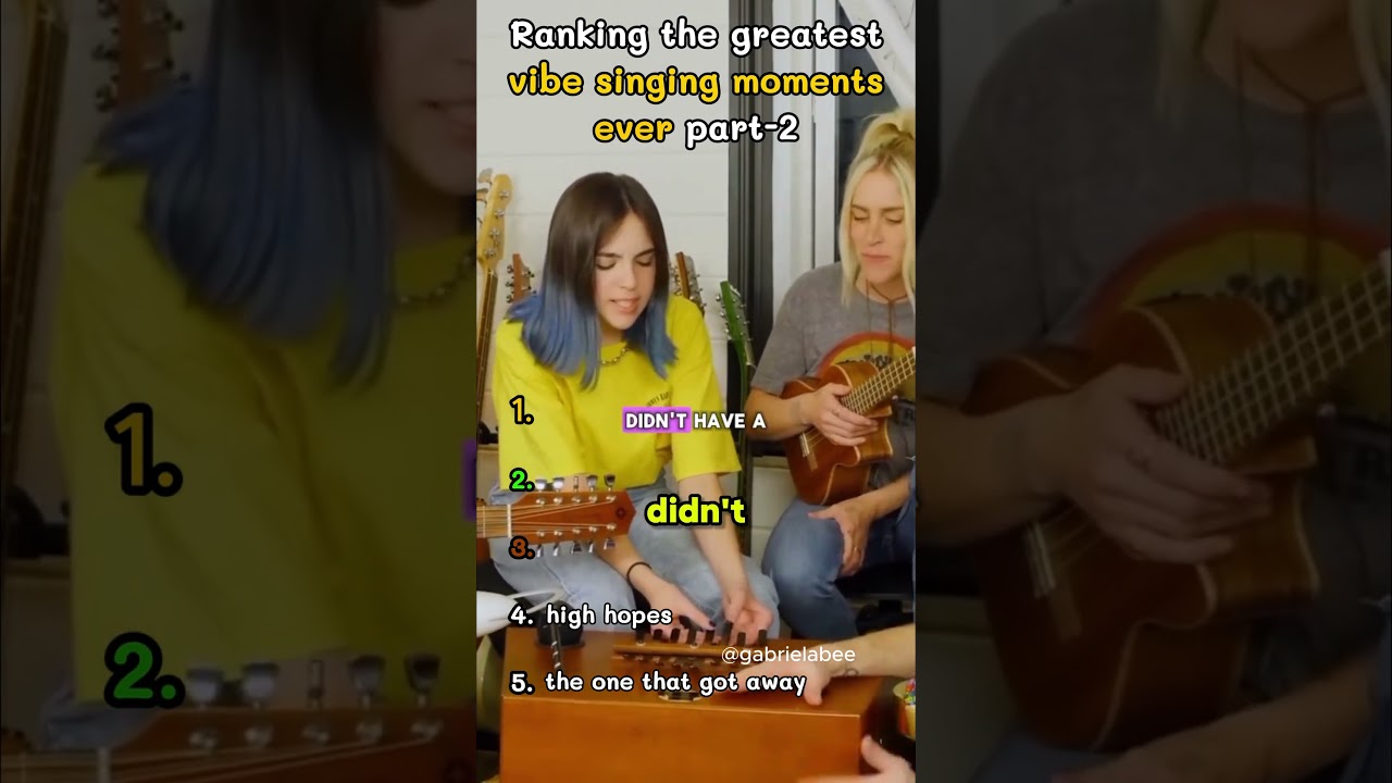 Ranking the GREATEST Vibe Singing Moments EVER