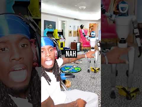 Kai Cenat $70,000 Robot Gets In Trouble For Coming Home Late! 😭💀