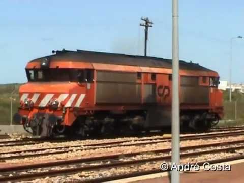 Vila Real de Santo António em 2004: CP 1930 (Alsthom) em manobras