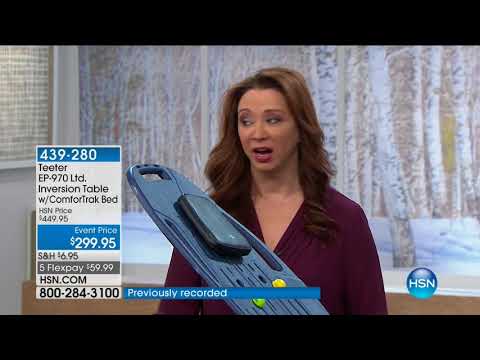 HSN | Teeter Inversion Fitness Solution 09.10.2017 - 01 PM