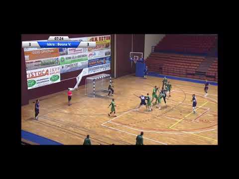 Sava Ražnatović - RK Iskra handball player - Left Back - Highlights Season 2020/21