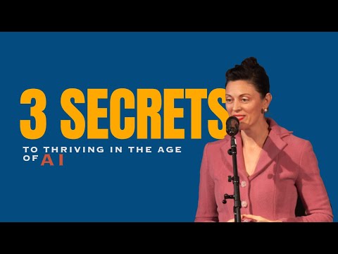 3 Secrets to Human Flourishing in an AI-Driven World | Rosie | Ignite Talks