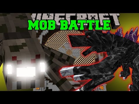 PopularMMOs - Minecraft: SPIDERZILLA VS MOBZILLA - Minecraft Mob Battles - Minecraft Mods