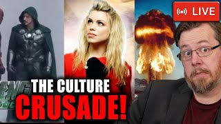 DOCTOR WHO IS DESPERATE, AI shenanigans, and WORLD WAR 3?!! - THE CULTURE CRUSADE
